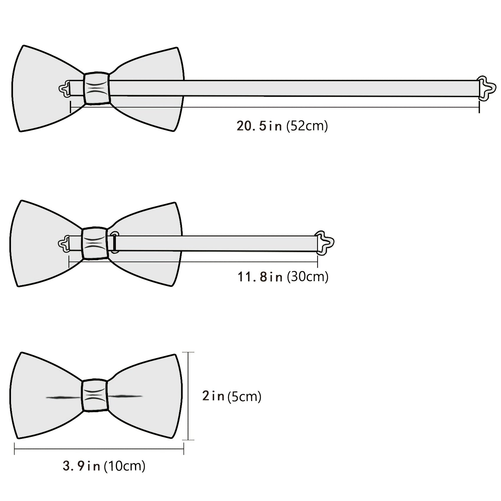 Boys Vintage Bow Tie & Handkerchief Set for Party Performance
