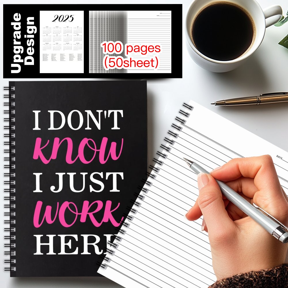 Spiral Notebook Diary 1pc 100 Pages 50sheets Office & School Supplies