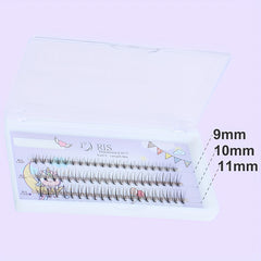 9-11mm Cluster Lashes Simulated Curling Self Grafted Individual Fairy Lashes