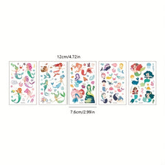 Herbal Tattoo Stickers Waterproof Long lasting Clavicle Arm Simulation
