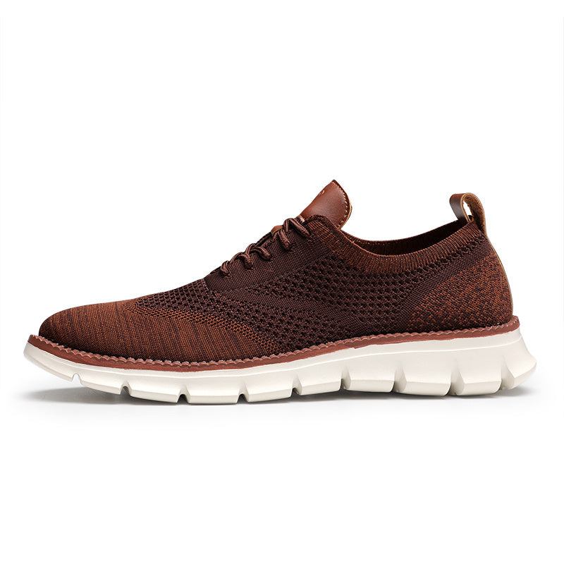 Men's Mesh Casual Oxford Sneakers Breathable Lightweight Shoes