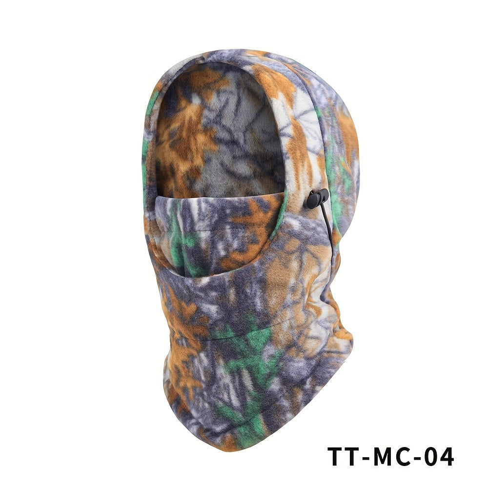 Cycling Mask For Cold Winter Weather - Camouflage Hat