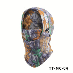 Cycling Mask For Cold Winter Weather - Camouflage Hat