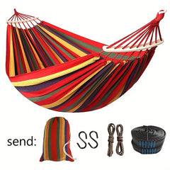 Colorful Double Anti-rollover Hammock for Outdoor Camping