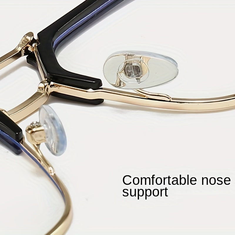 Men's Classic Double Beam Business Glasses
