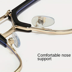 Men's Classic Double Beam Business Glasses