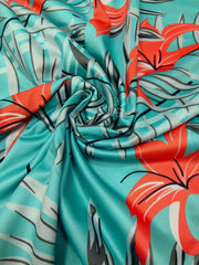 Boho Floral Wide Leg Jumpsuit Sleeveless