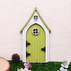 Miniature Wooden Fairy Door for Garden