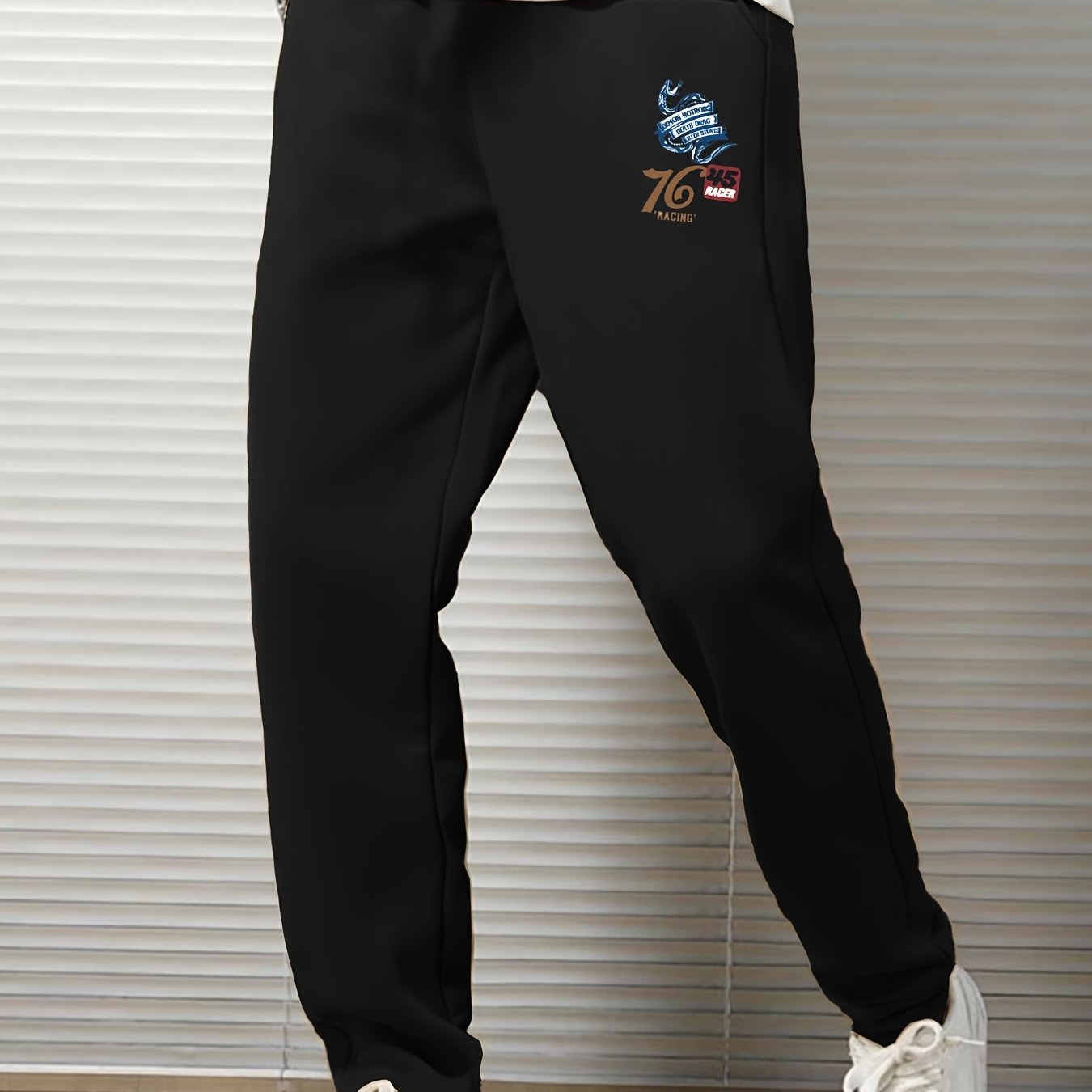 Men's Cartoon Print Jogger Pants Casual Loose Sweatpants