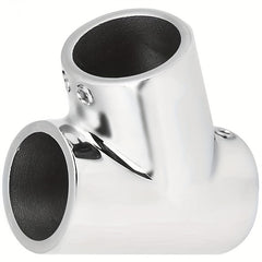 1pc Stainless Steel Boat Handrail Fittings Tee Rail 2 60 Degree Angles