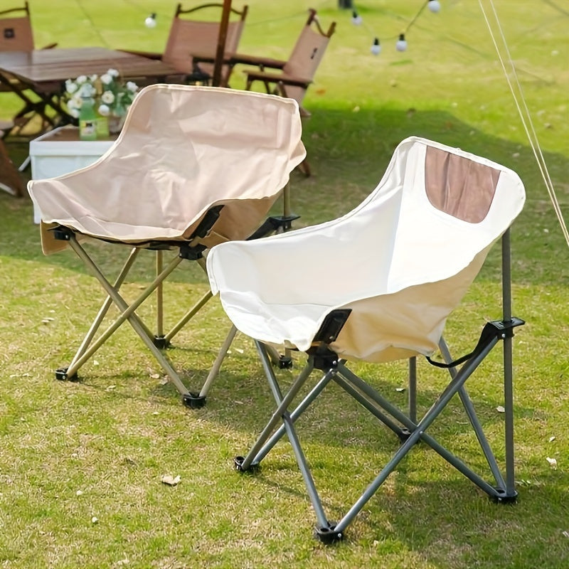 Outdoor Moon Chair Portable Lounge Chair for Fishing Picnic