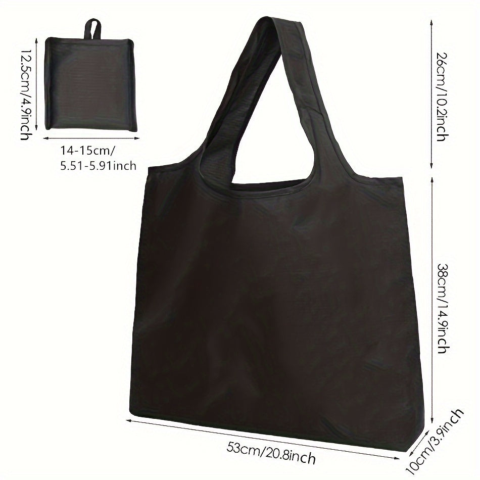 Xlarge Reusable Shopping Bags Heavy Duty Bulk Foldable Grocery Tote Polye