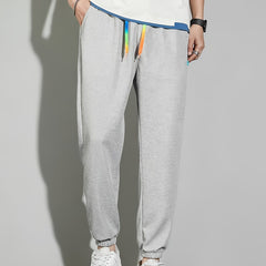 Men's Loose Drawstring Sweatpants for Autumn/Winter