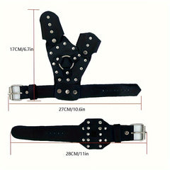 Outdoor Fishing Wrist Guard with Steel Plate Slingshot Protection