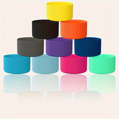 Silicone Cup Bottom Cover for Water Bottles - 12oz to 40oz Cup Protective Sleeve