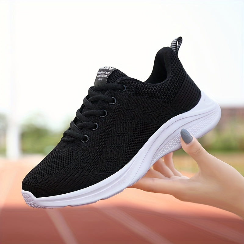 Women's Mesh Tennis Sports Shoes Lightweight Non slip Breathable Travel Shoes