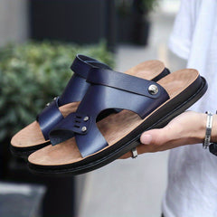 Men's Sliders Sandals Non Slip Open Toe Shoes