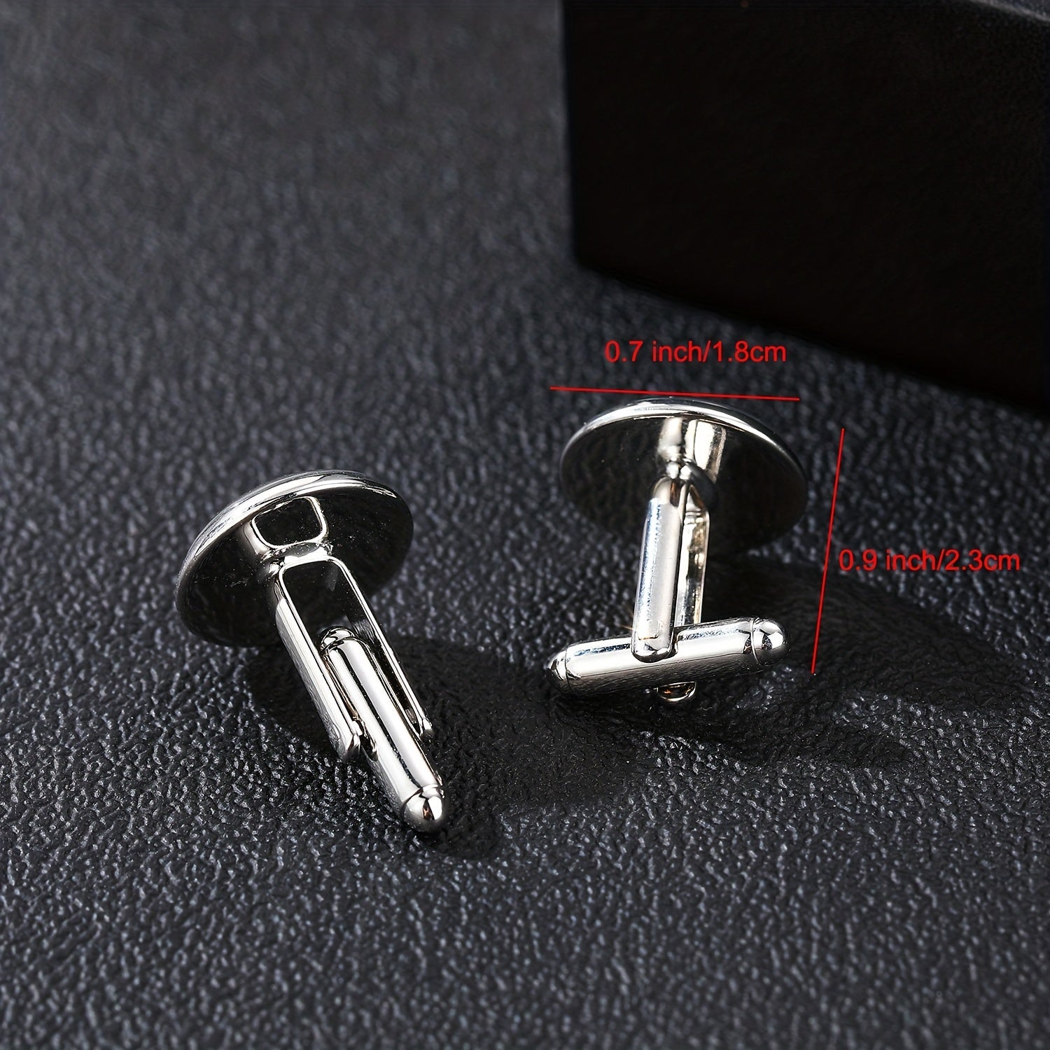 Peach Cufflinks King Card Poker Cufflinks