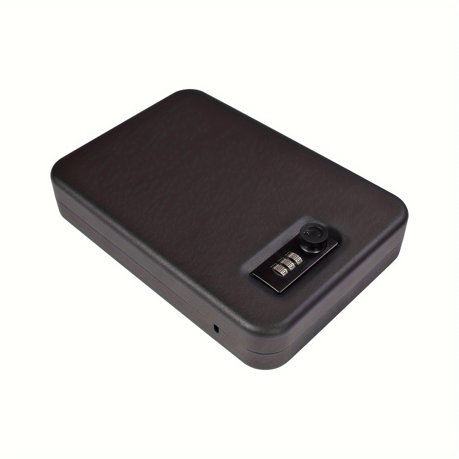 Key & Dial Lock Box Nightstand Car Travel Dial Lock