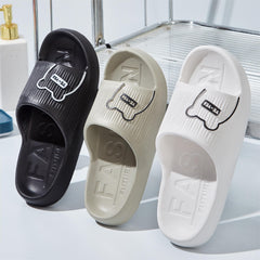 Men's Bear Slides Casual Non-slip Slippers - Assorted Colors