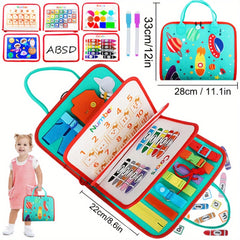 Montessori Busy Board Sensory Toys for Toddlers