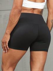 3Pcs Solid Sporty Short Slim Fit Casual Workout Short Activewear
