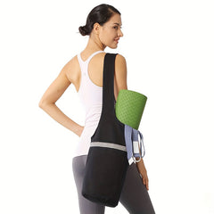 Multicolor Canvas Yoga Shoulder Bag Fitness Accessories Storage Bag