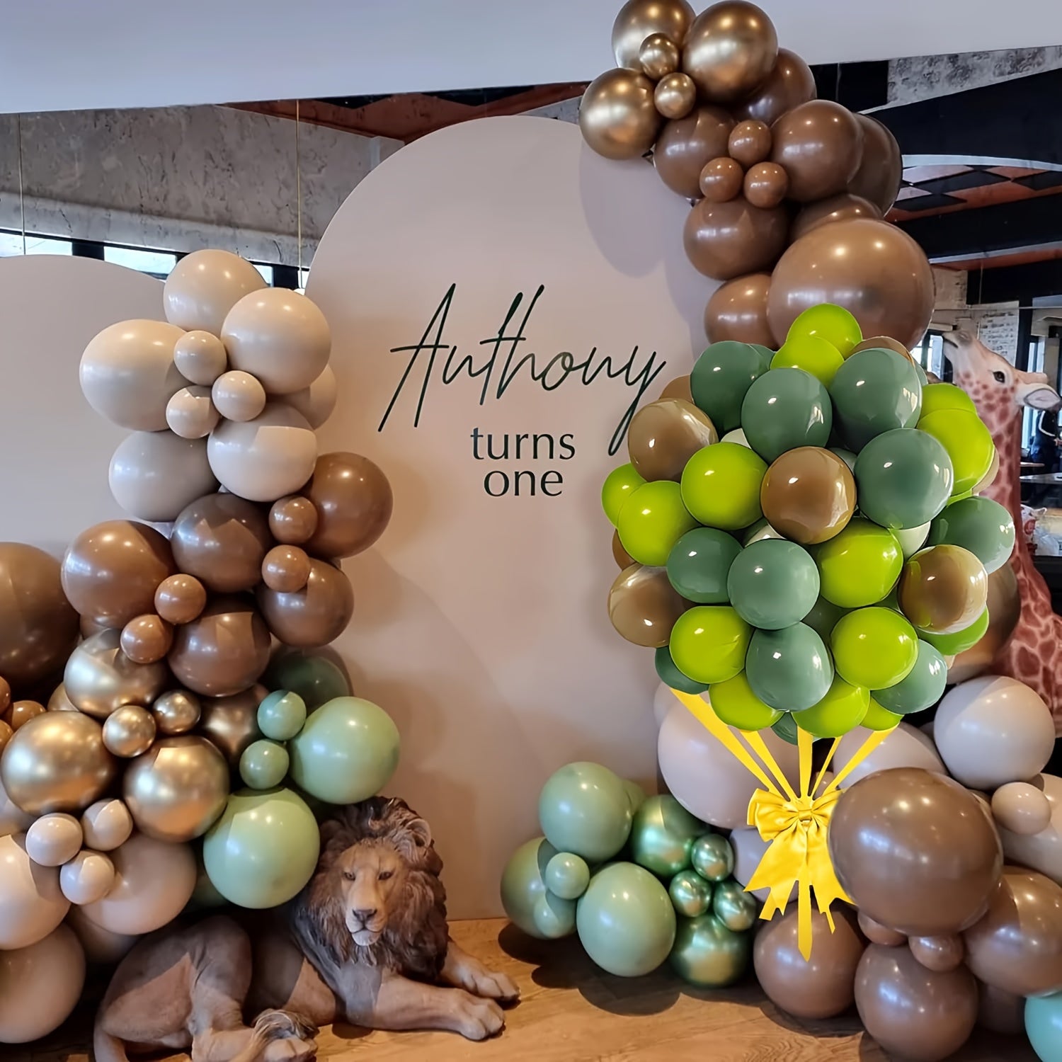 Forest Theme Balloon Garland Arch Kit, Party & Wedding Decoration