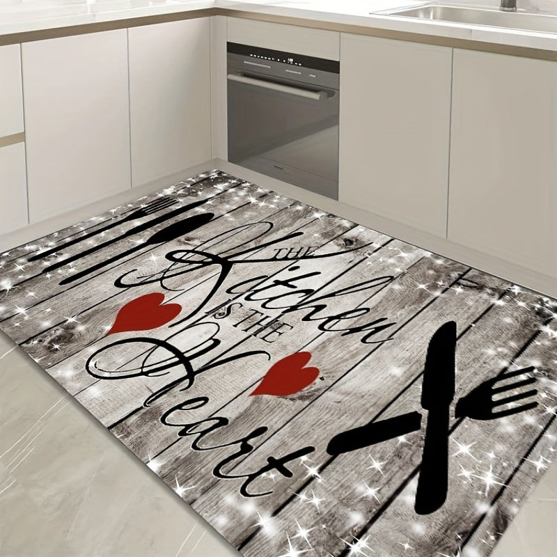 Anti Fatigue Kitchen Mat Absorbent Bath Mat Entrance Doormat Washable Runner Rug