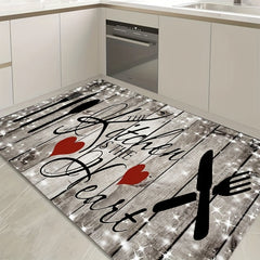 Anti Fatigue Kitchen Mat Absorbent Bath Mat Entrance Doormat Washable Runner Rug