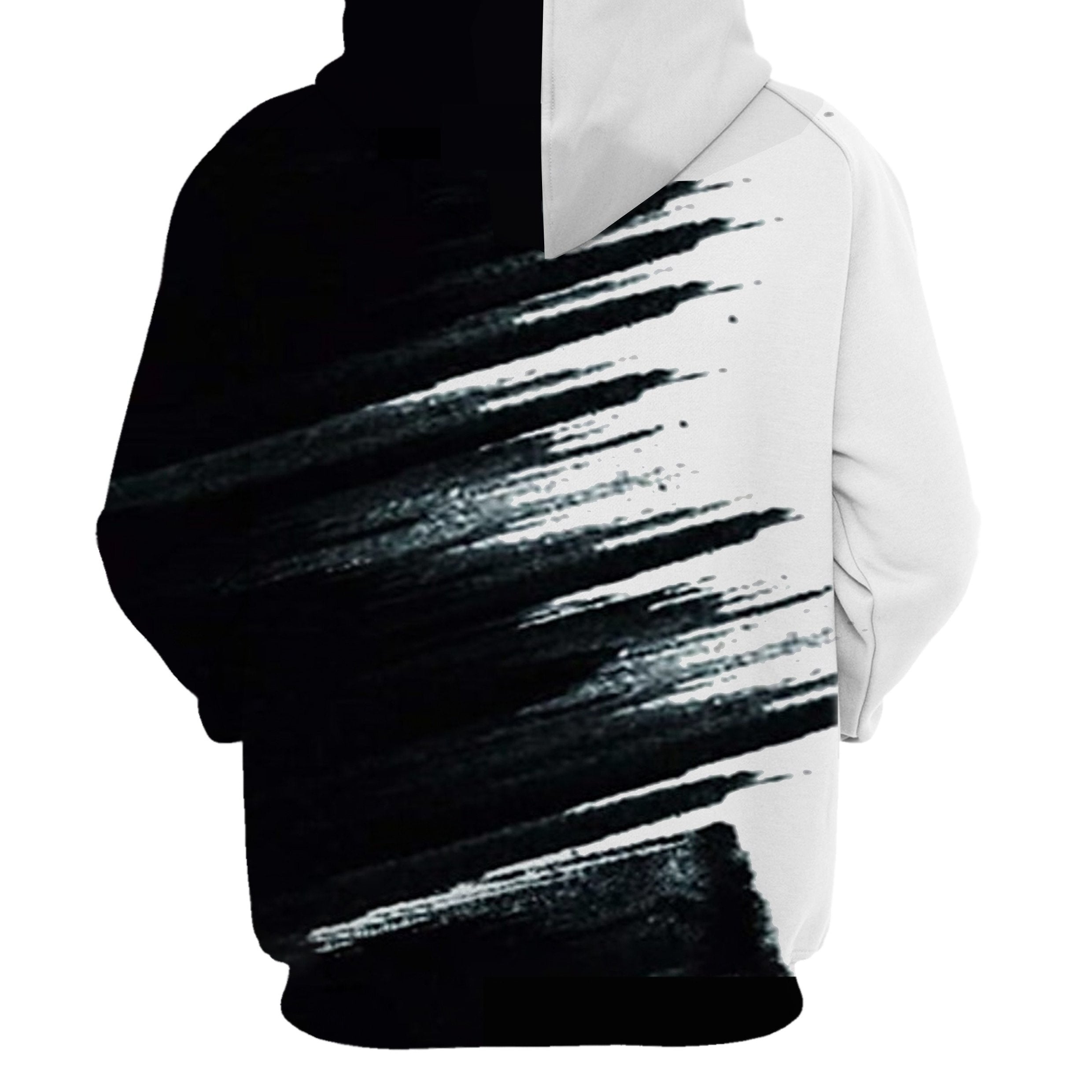 Men's Casual Block Hooded Sweatshirt With Kangaroo Pocket