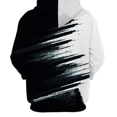 Men's Casual Block Hooded Sweatshirt With Kangaroo Pocket