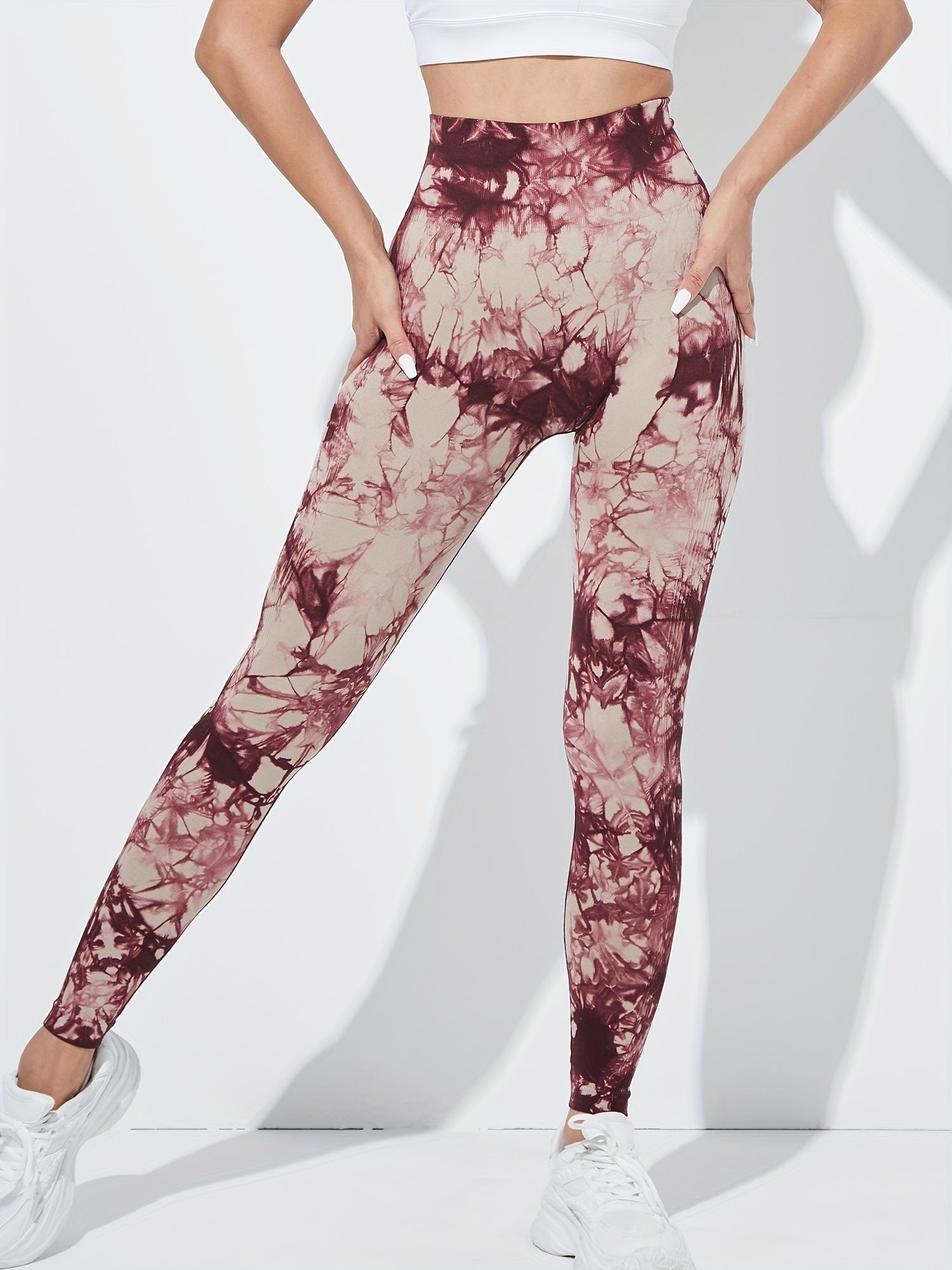 Tie Dye High Waist Sports Leggings