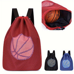 Oxford Cloth Drawstring Bag for Basketball Football Fitness