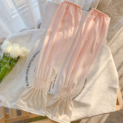 Gradient Long Gloves Breathable Sunscreen UV Protection Sleeves