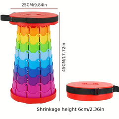 Portable Folding Stool for Outdoor Activities Camping Hiking BBQ