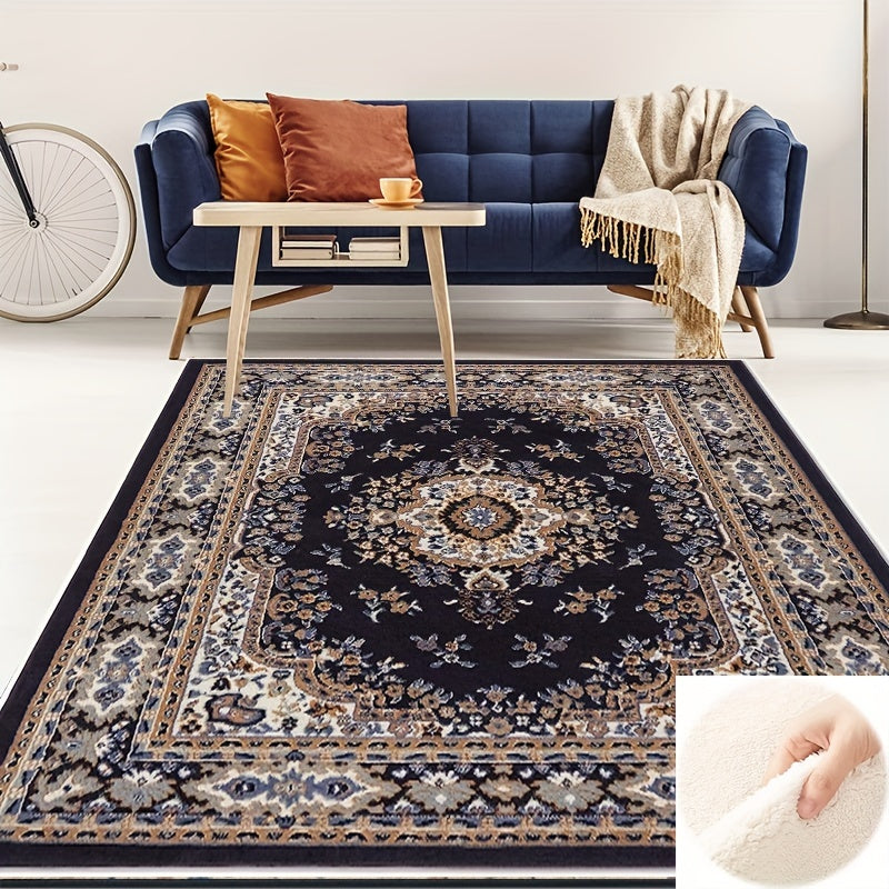 Non Slip Large Area Rug Soft Carpet, Washable, Living Room Bedroom