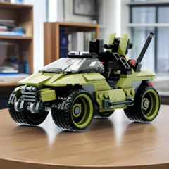 266pcs M12 Series Light Tank Building Block Model Sci Fi Movie Weapon Toy