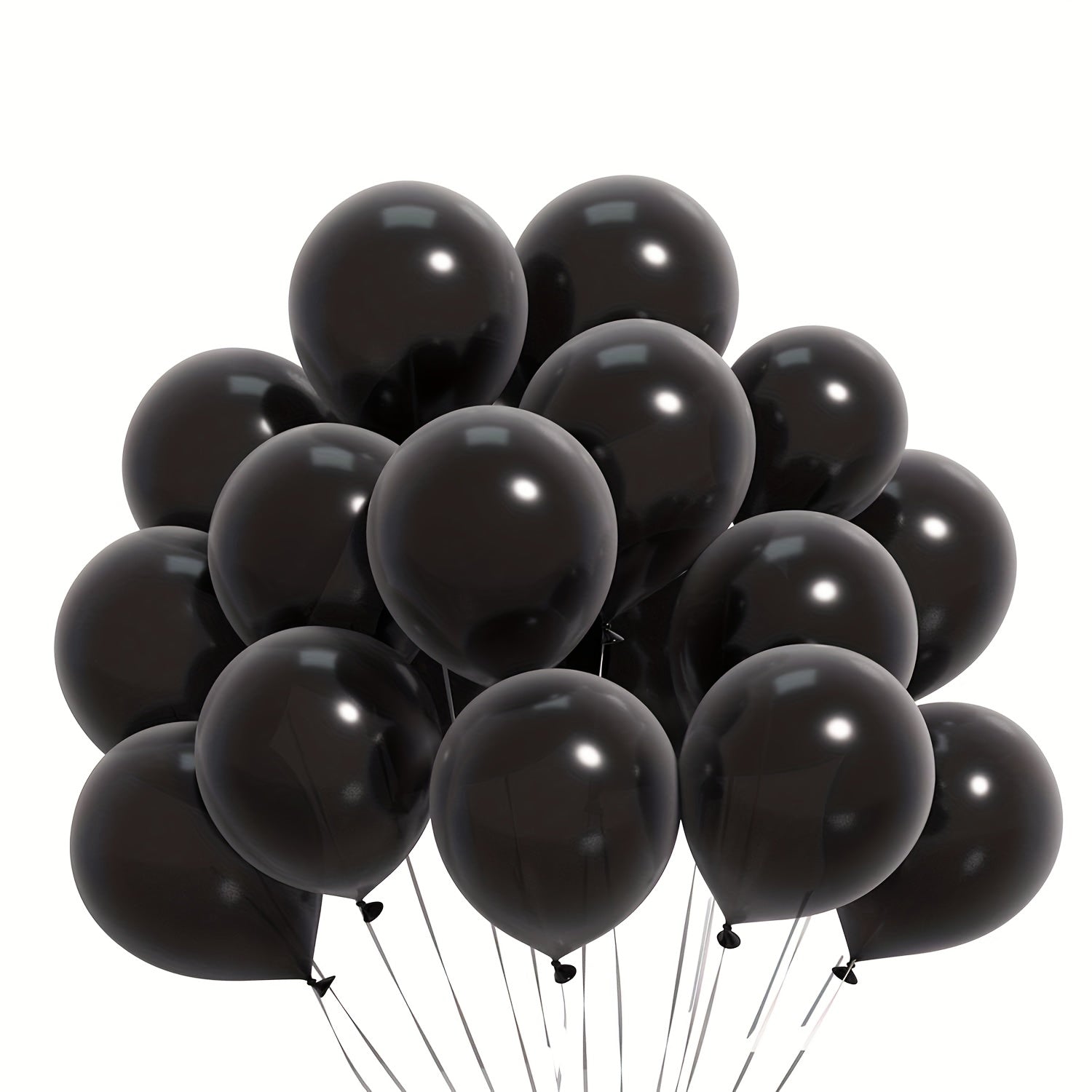 60pcs+5%22 Party Latex Balloons for Men, 16-70th Birthday