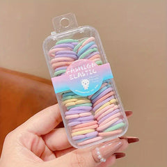 60pcs Girls Hair Band Hair Ties Set Party Holiday Accessories