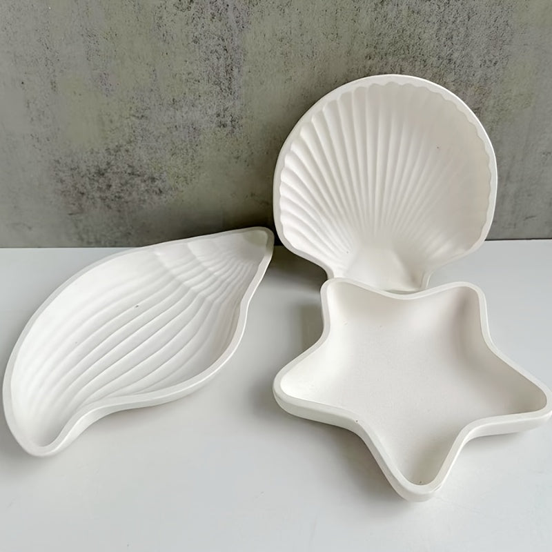 Marine Organism Coaster Tray Silicone Mold DIY Jewelry Storage Box