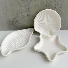 Marine Organism Coaster Tray Silicone Mold DIY Jewelry Storage Box