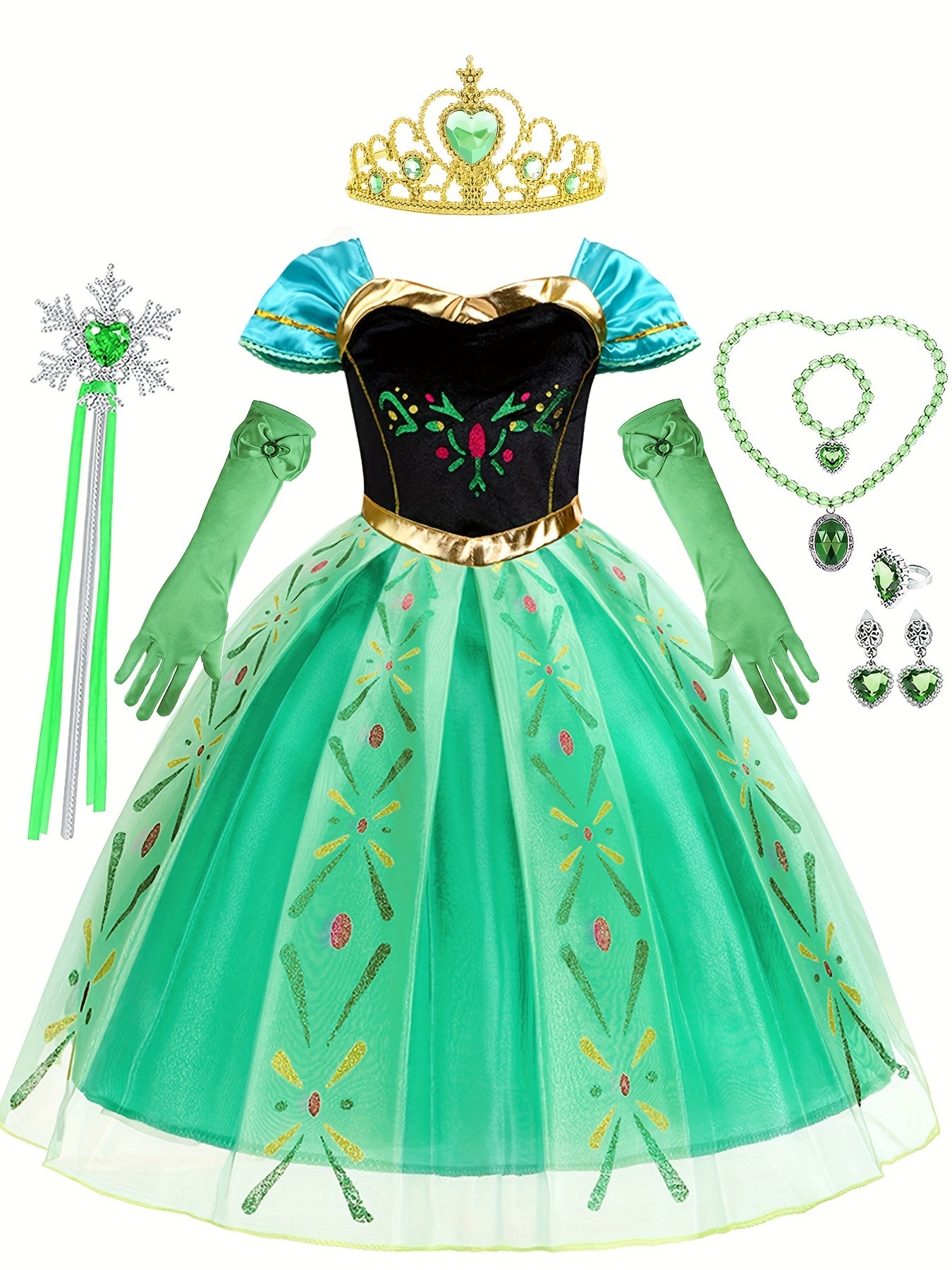 Anime Movie Character Cosplay Costume Girl s Velvet Mesh Dress