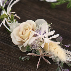 Flower Leaf Headband Tiara Bride Wedding Hair Accessories