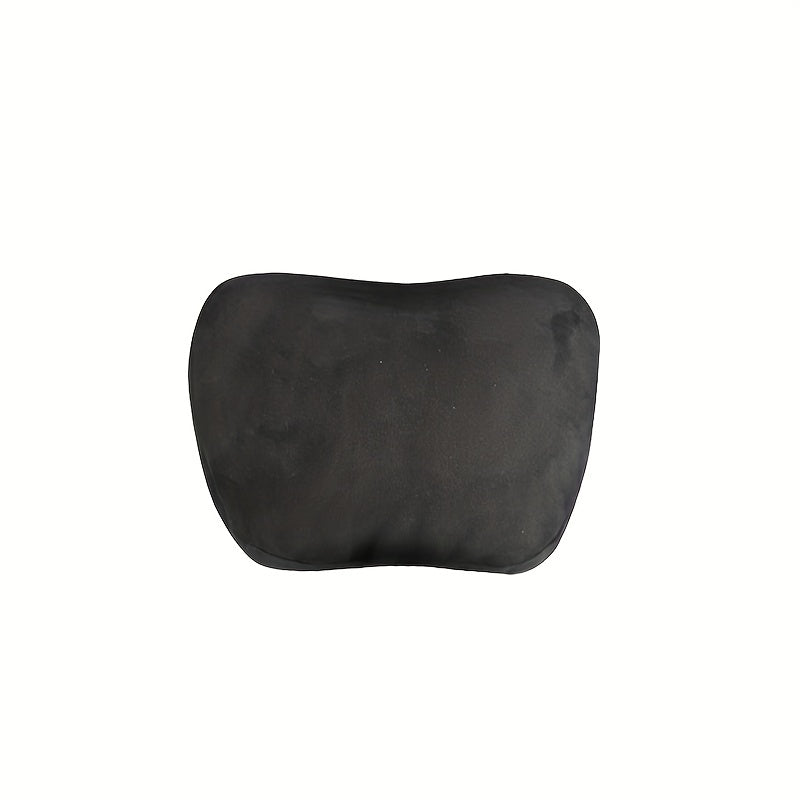 Suede Car Headrest Pillow Soft Car Neck Pillow