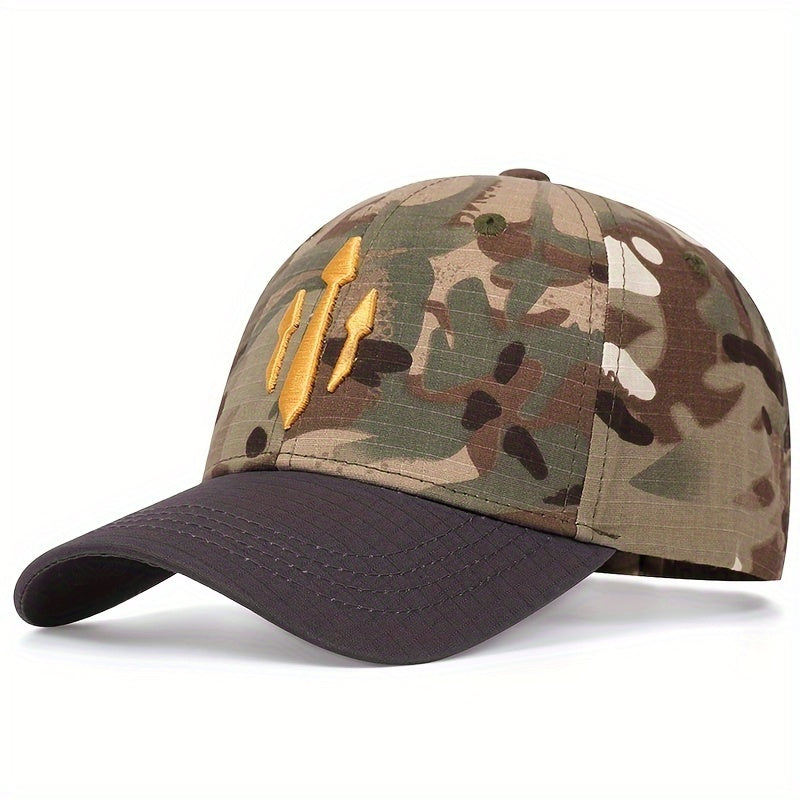 Men's Camouflage Baseball Cap for Spring and Autumn