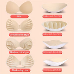 Sponge Bra Insert Pads Anti-convex Chest Enhancer Women's Lingerie