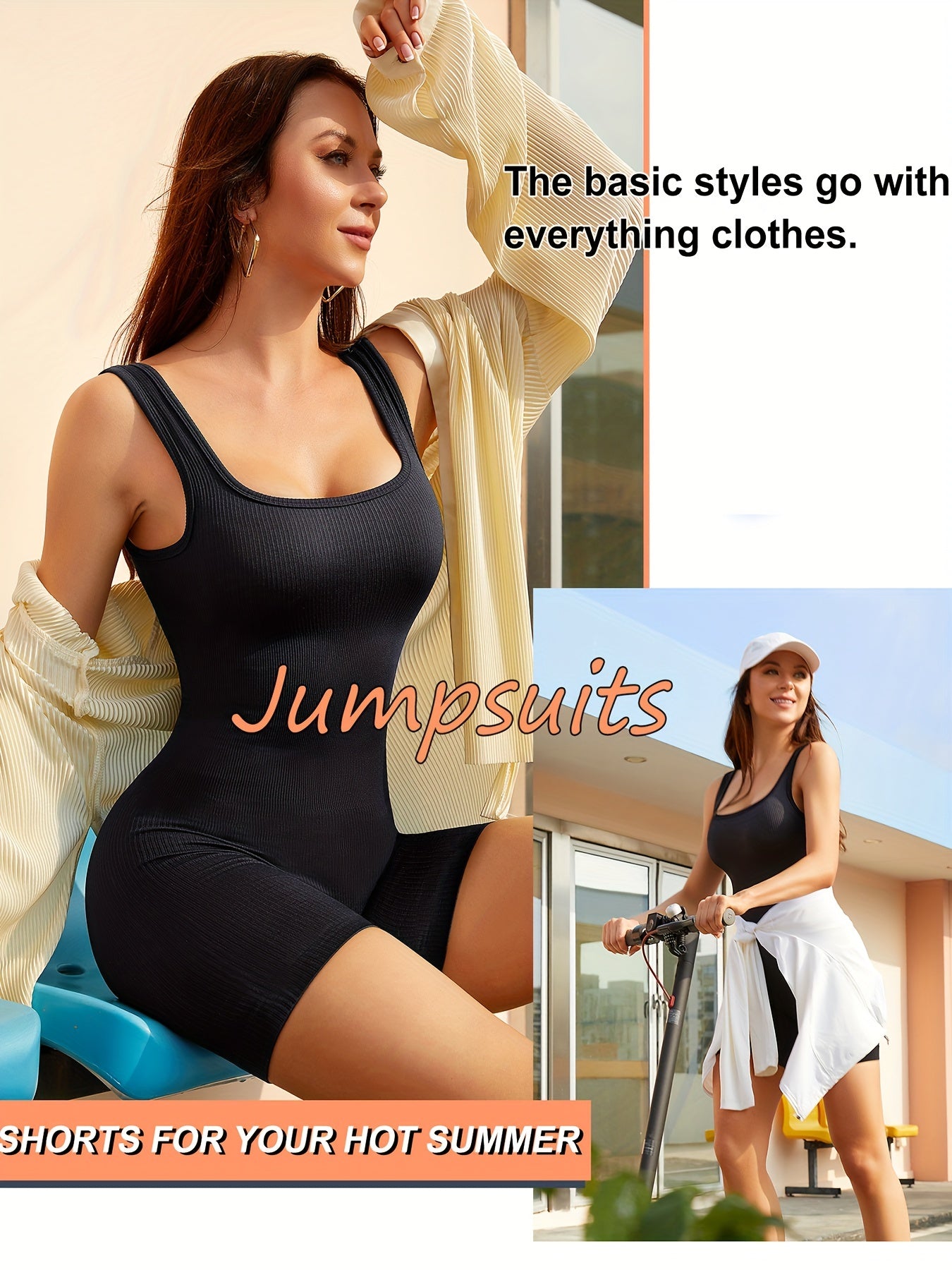 Solid Shaping Bodysuit Tummy Control Butt Lifting Slimming Body Shaper