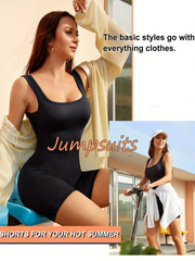 Solid Shaping Bodysuit Tummy Control Butt Lifting Slimming Body Shaper