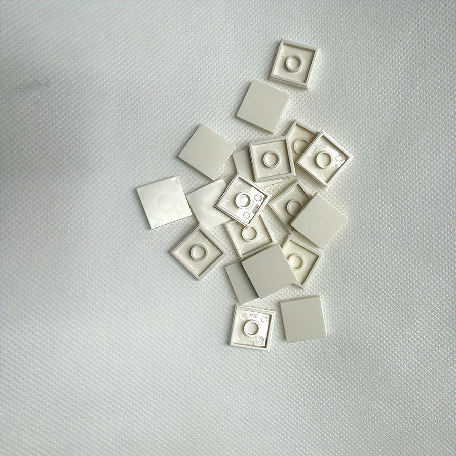 50pcs Building Blocks 2x2 Figure Bricks Ceramic Tile 2x2 Educational Creative